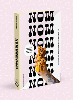 De cover van het Dorothy Porker kookboek Nomnomnom.